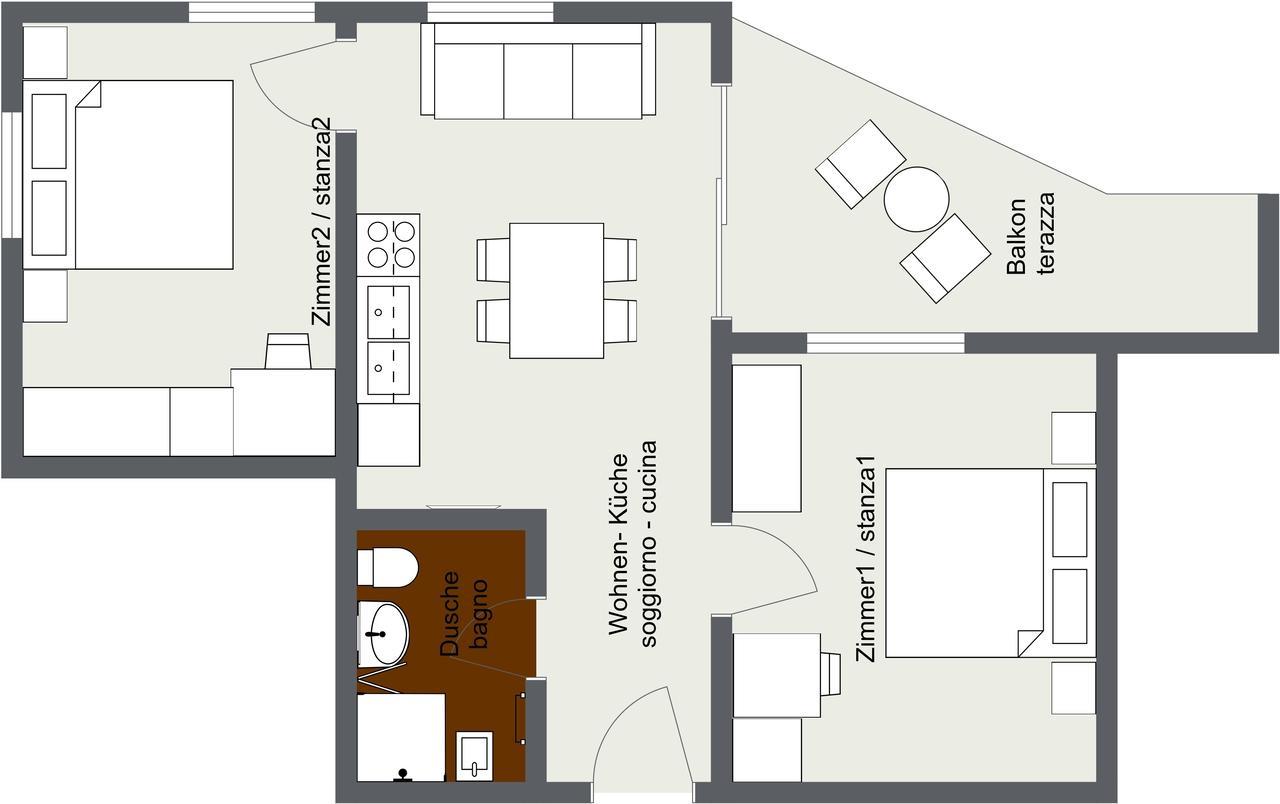 סן קנדידו Apartments Bachmann מראה חיצוני תמונה